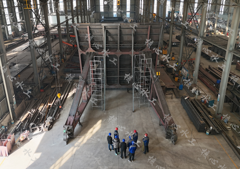 閘門總組裝調試區(qū)